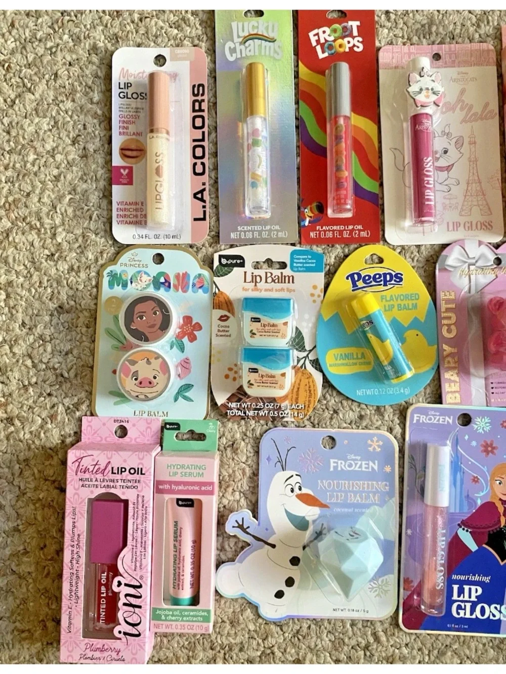 26 piece Assorted Lip Balms, Glosses, Oils